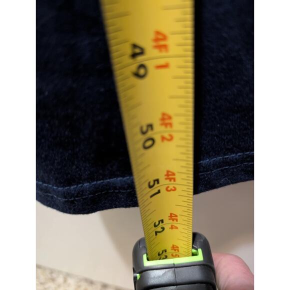 Navy Blue Sequin Glitter Angel Wings Fitted Short Sleeve Maxi Dress Size M - Picture 10 of 10